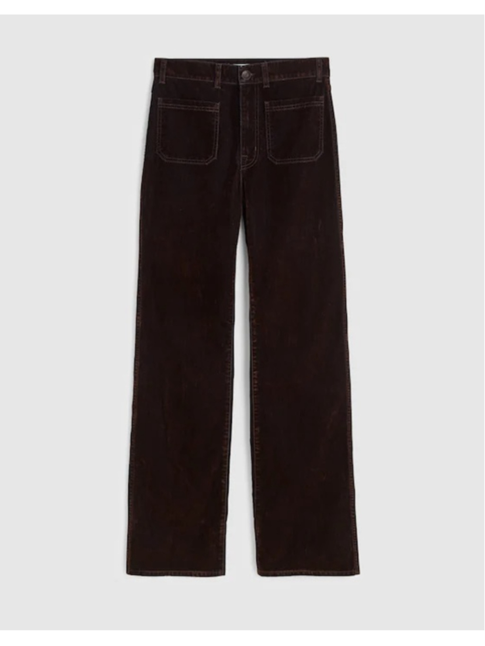 NWT Madewell The Cleo Straight Jean in Turkish Coffee size 27